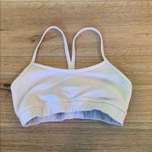 Lulu cross back sports bra